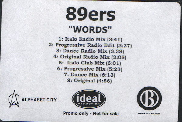 89ers – Words