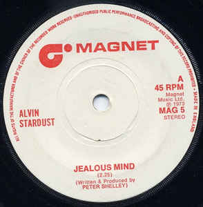 Alvin Stardust ‎– Jealous Mind
